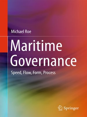 cover image of Maritime Governance